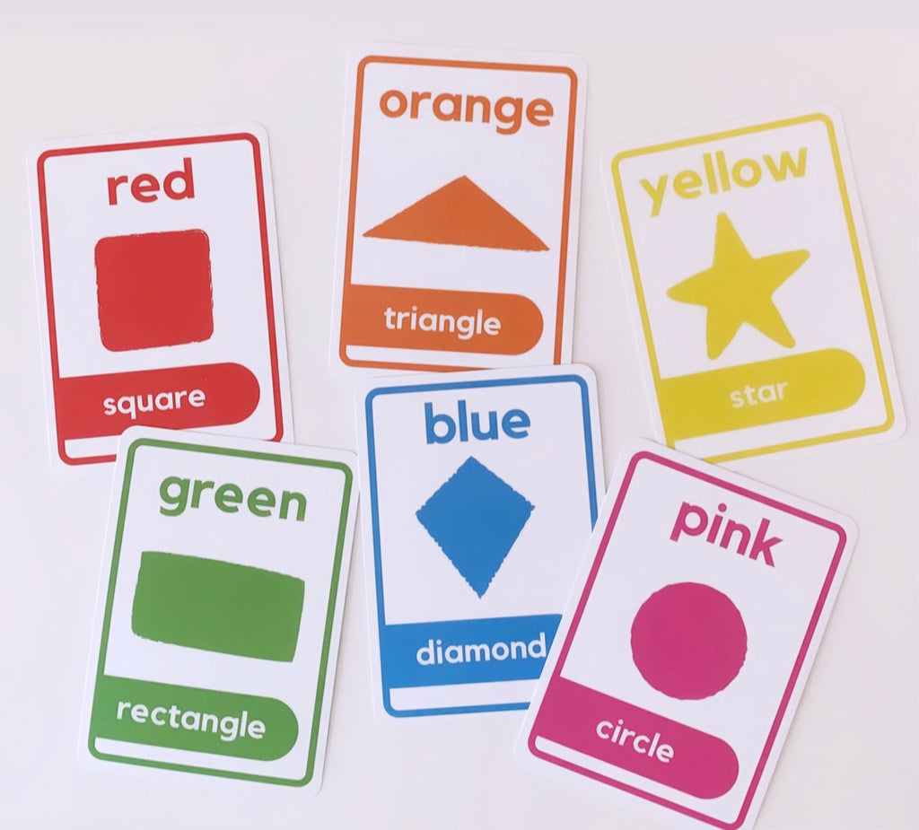 Colourful Shapes Flashcards