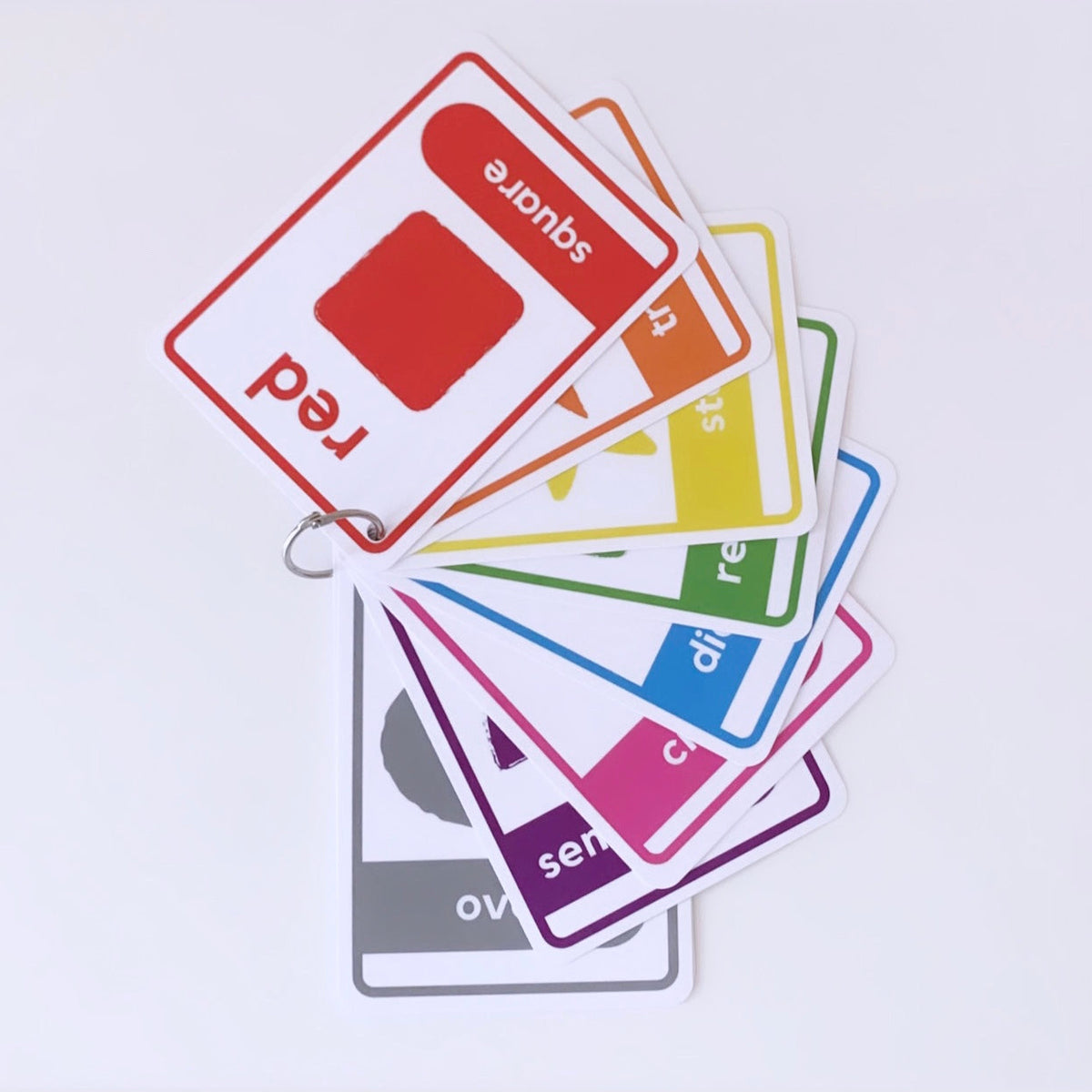 Colourful Shapes Flashcards