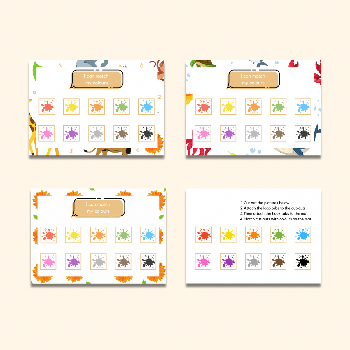 Colour Matching Mat