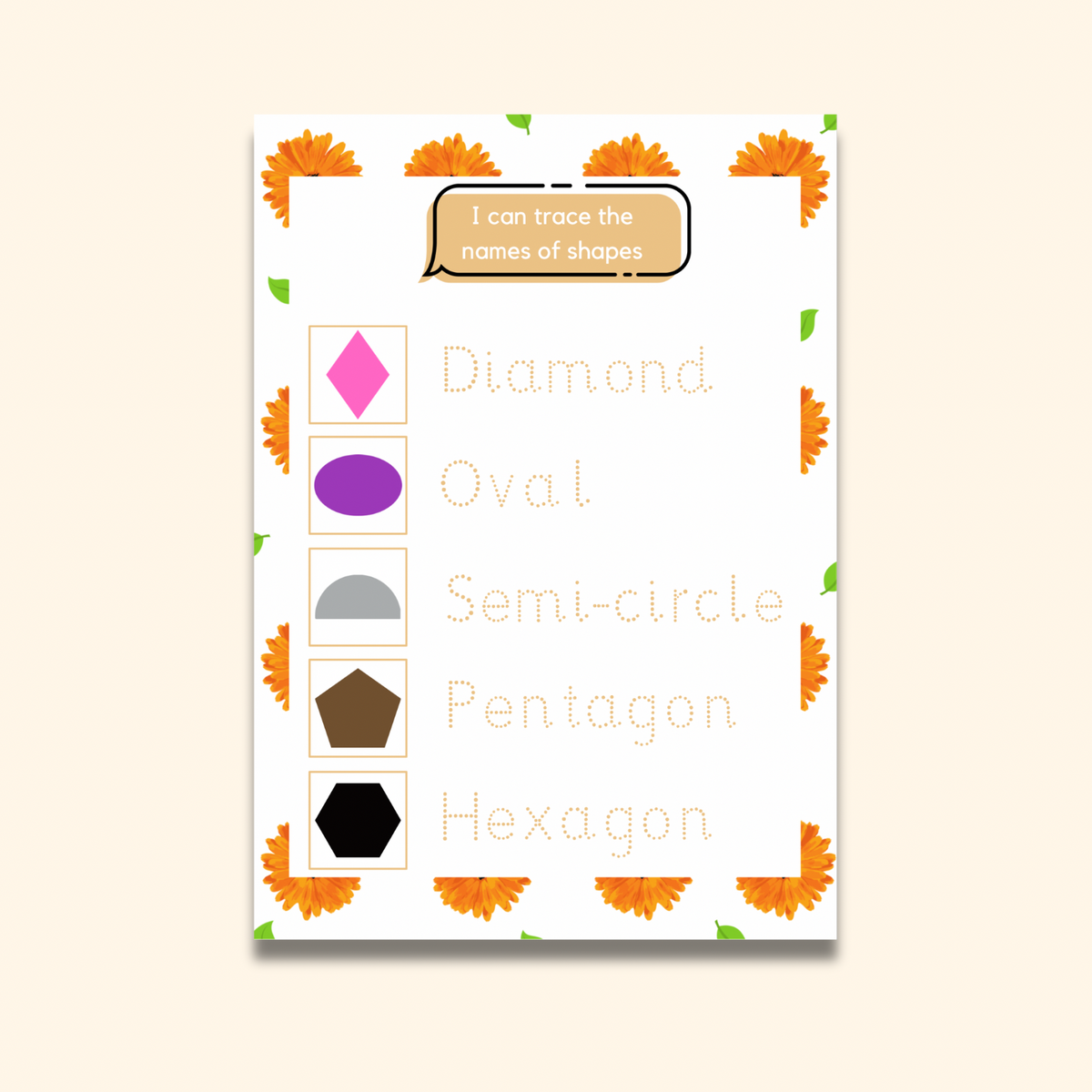 Shape Writing Mats