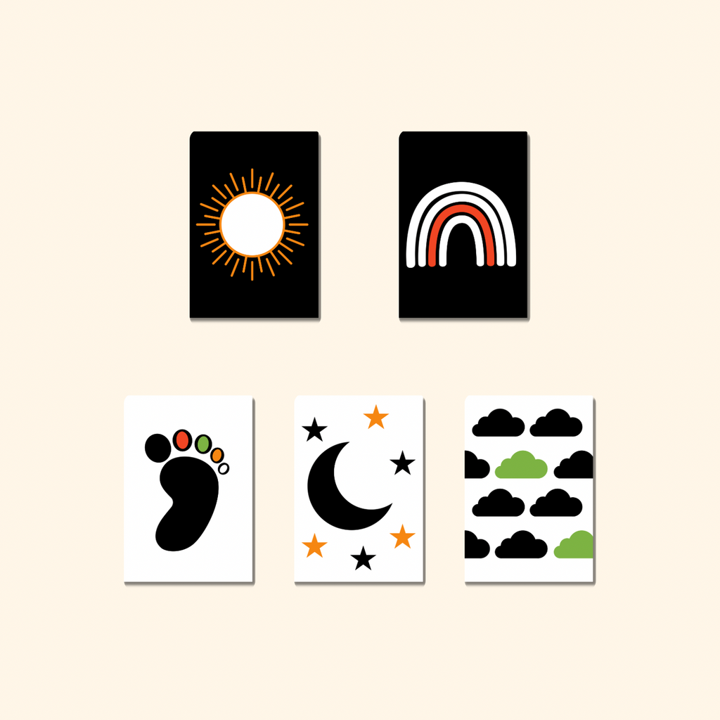 (PREORDER) Newborn & Baby Sensory Flashcards