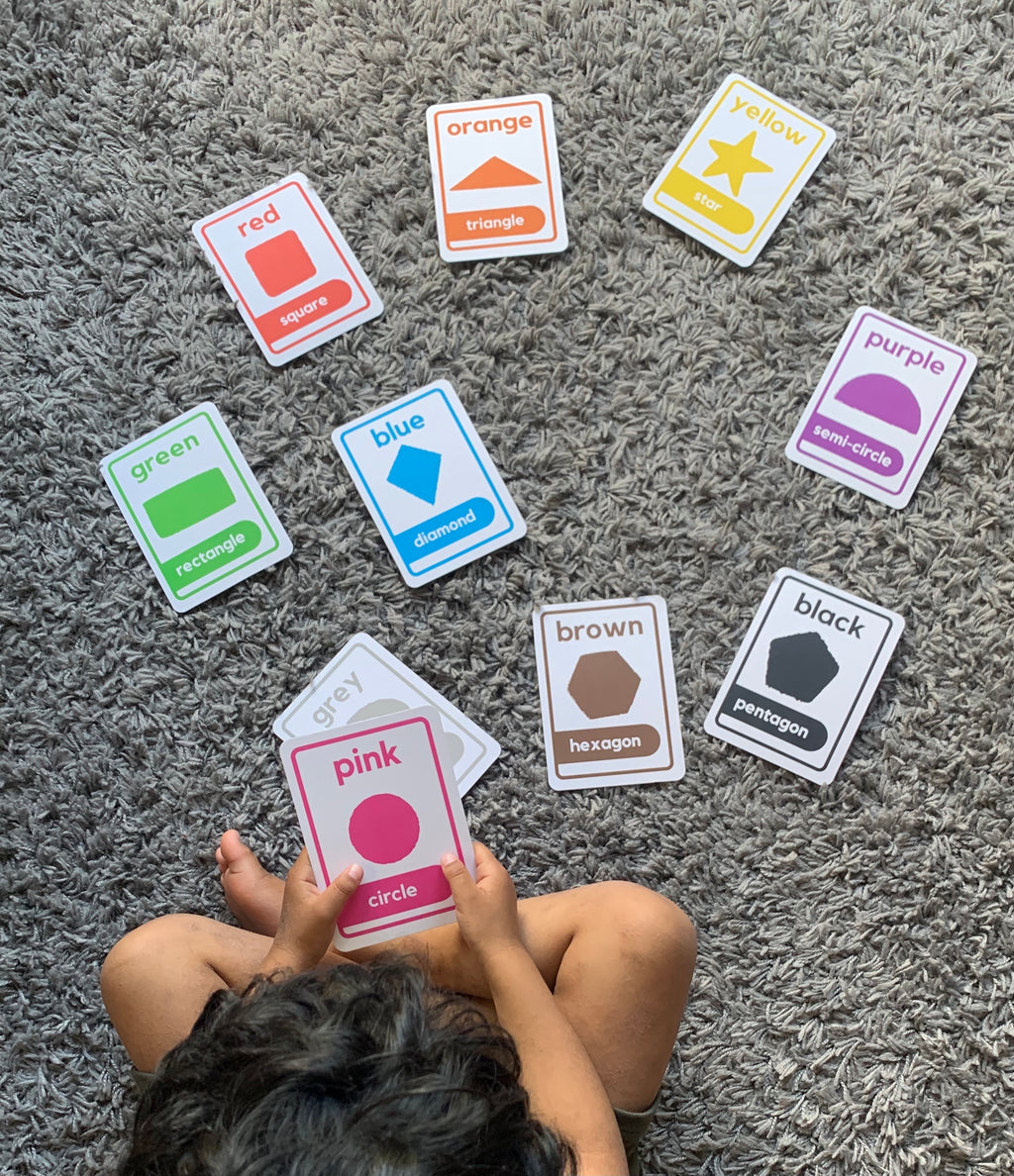 Colourful Shapes Flashcards